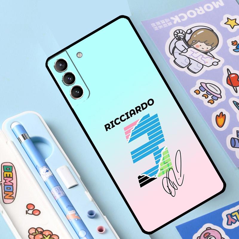 Daniel Ricciardo F1 Formel 1 Hülle Für Samsung Galaxy S23 S21 FE S20 FE S22 Plus Note 20 Ultra Note 10 S8 S9 S10 Plus Hülle