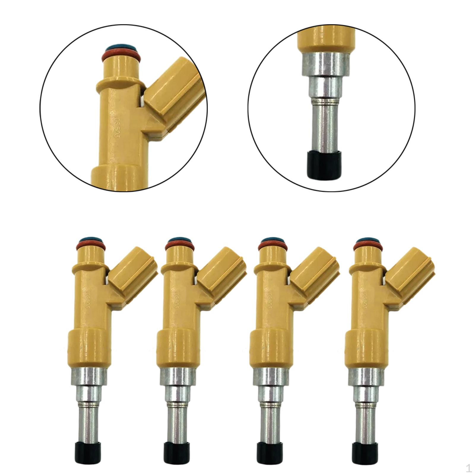 

4 шт. топливные форсунки 23250-0C090 запасная часть в сборе для Toyota Tundra