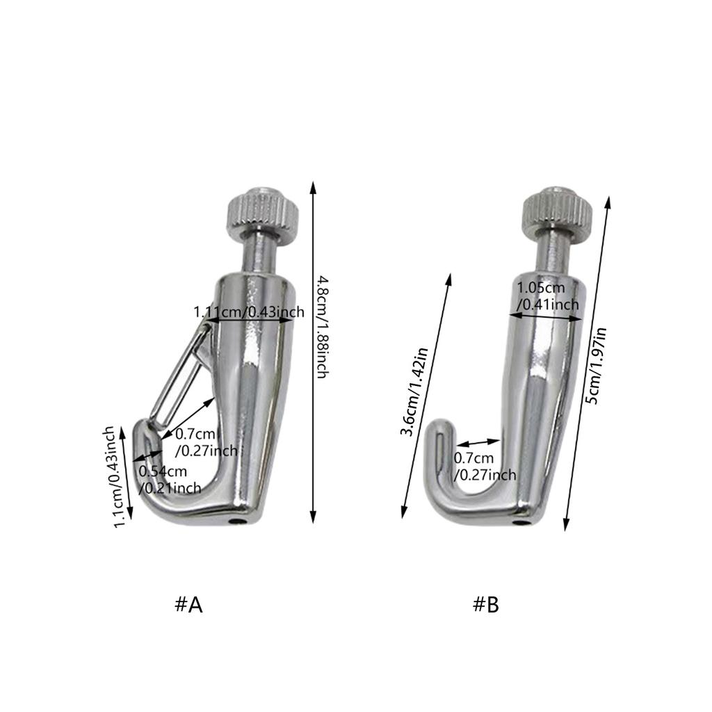 Pack Of 10 Stainless Steel Adjustable Picture Hanging Hooks Metal Photo Hangers Artwork Hook for Art Gallery Systems