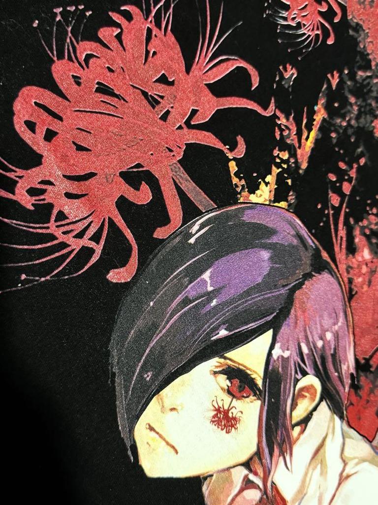 [USED] Tokyo Ghoul T-shirt, XL, by Touka Kirishima