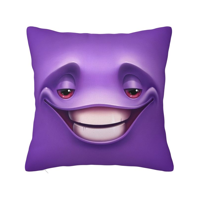 Custom Funny Expression Modern Throw Pillow Cover Home Decor Car Cushion