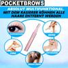 POCKETBROWS Augenbrauentrimmer Augenbrauen Trimmer Epilierer Gesicht Rasierer