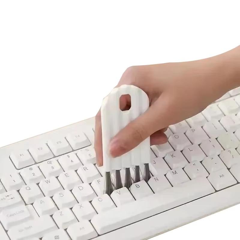 

Многофункциональная гибкая крышка для очистки мелкой пыли для мобильного телефона, слот для карт, щетка для чистки наушников, клавиатура гарнитуры, крышка для чашки белый