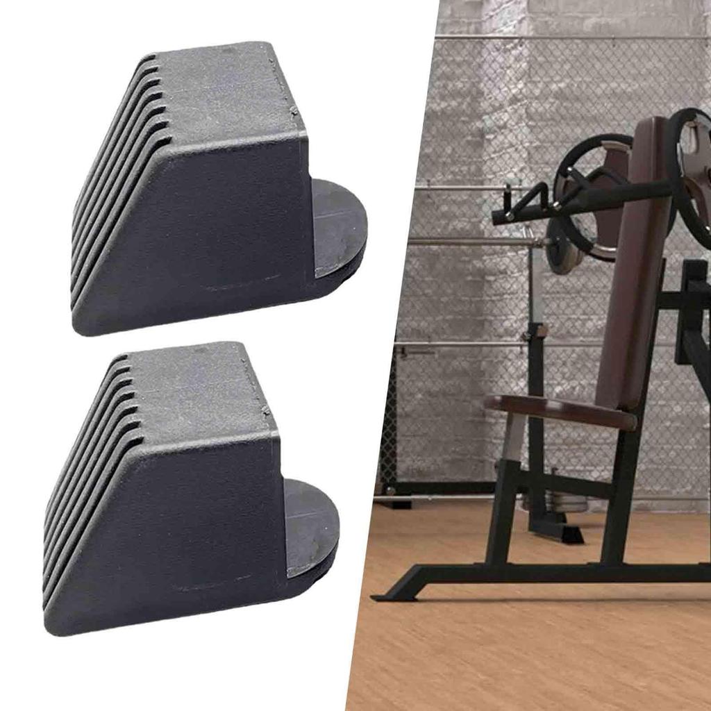 2 Stück Fitnessgeräte Endkappen Kunststoff Quadratrohr Hülse Fußabdeckung Protektoren Training Endkappen Abschlussstopfen Langlebig