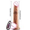Realistic Dildo Vibrator Big Penis Telescopic Heating Silicone Female Dildos for G Spot Anal Stimulation Vibrators for Women