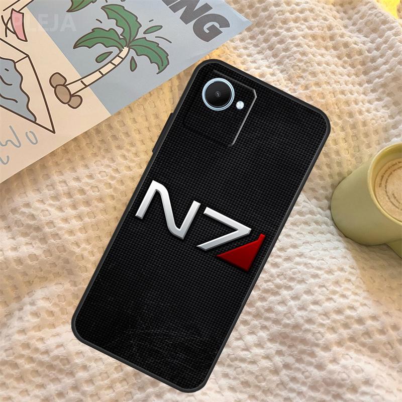 N7 Mass Effect Case For Realme GT6 GT7 Pro C67 C65 C63 C61 C55 C53 C51 C35 C71 C75 11 12 13 14 15 Pro Plus