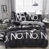 Palm Leaf Comforter Cover Black and White Bedding Set for Kids Teens Adult Women, Leaves Duvet Covers Reversible Quilt Cover Set
