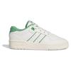 Adidas Originals Rivalry Low Versatile Comfortable Simple Low-Top Skate Shoes Women Sneakers White Green IF6259