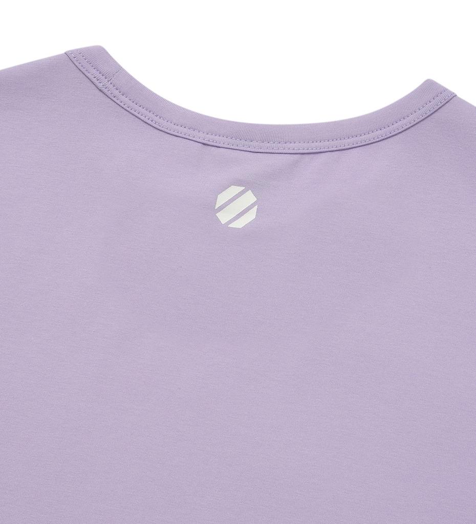UFC SPORT Ufc Nevada Crop Fit Short Sleeve T-Shirt Light Violet U2Ssu3217Lv