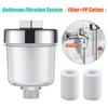 Water Outlet Purifier Kit Universal Faucet Filter Kitchen Bathroom Shower Filter Transparent Bathroom Filtration System for Home