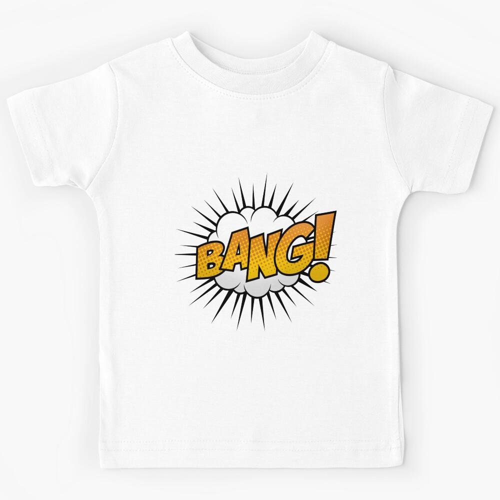 Bang! Comics speach bubble - Super Heroes Unite! Collection Kids T-Shirt 170