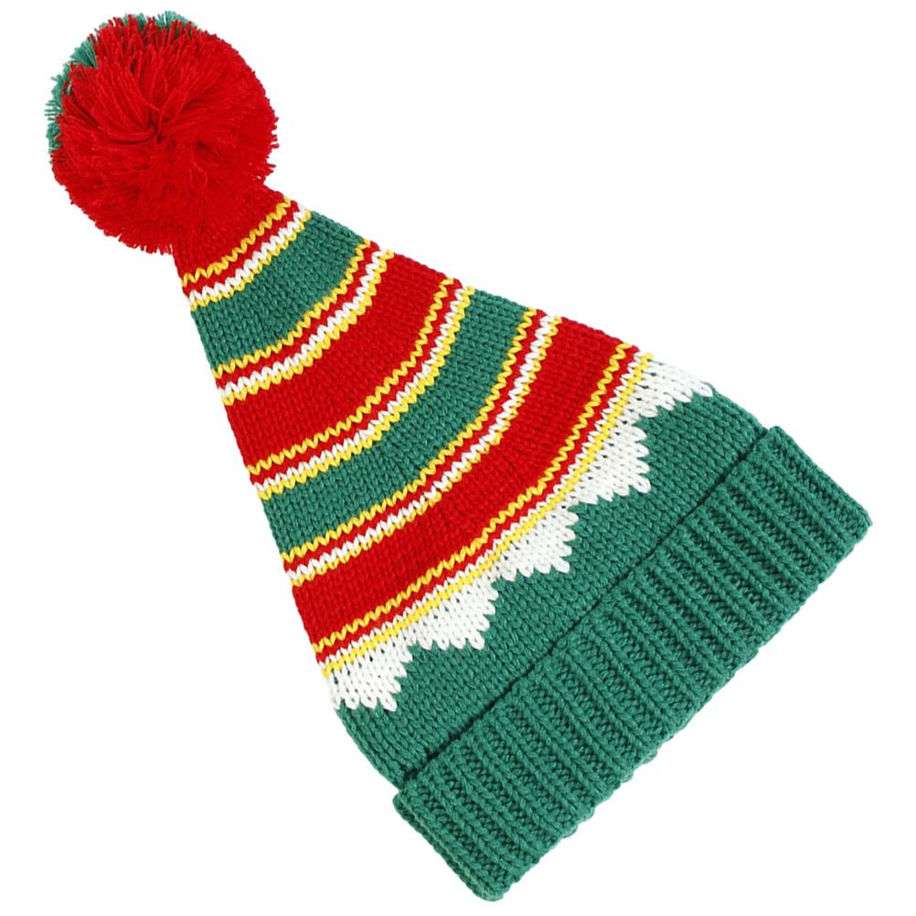 Winters Warm Hat for Women Knitted Christmas Beanie Xmas Knitting Hat Delicate Bright Color Winters Knitting Hat, other