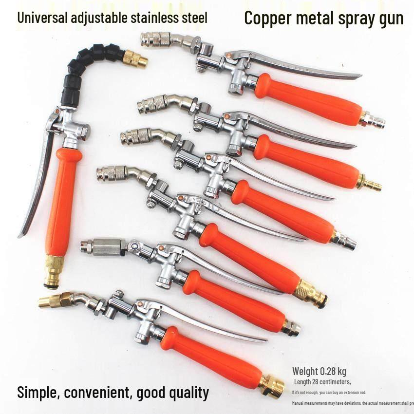 Universal Adjustable Spray Gun for Air Conditioners and Car Wash.
