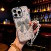 Rhinestone Star Bow Clear Phone Case for iPhone 15/14 Pro Max