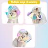 Yousheng Pet Collar Adjustable Soft Cat Cone Collar Anti-Licking Anti-Scratching Recovery Collar Pet Supplies