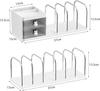 TeJoyce Book Desktop Storage Case Book Small Item Divider Large Desk Desktop File Desktop Desk Newspaper Document Organization Bookends, Desktop,