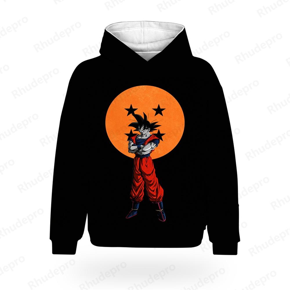 Streetwear Goku Long Sleeve Tee Vegeta Tops Dragon Ball Autumn Gym Hoodie Man Couple Outfit Funny T Shirts 2024 3D Print