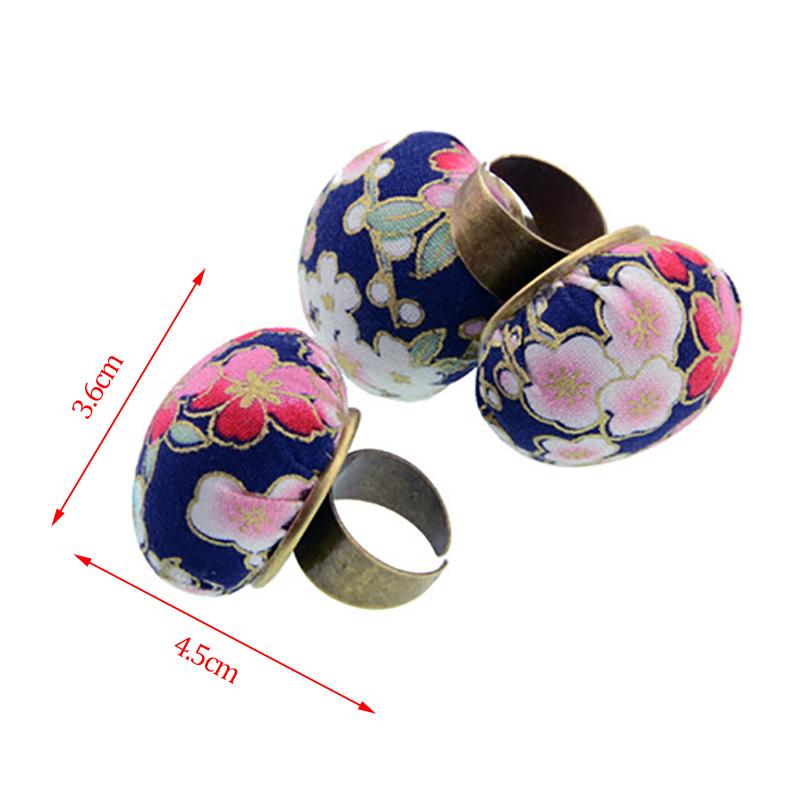 Zufällige Farbe Verstellbare Ring Nadelkissen Für DIY Nähwerkzeuge Zubehör