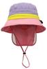 Kids Baby Surf UV Bucket Wide Chin for Excursions [Panegy] Cap, Children's Hat, Hat, Protection, Sunscreen, Hat, Brim, Strap, Breathable, School,