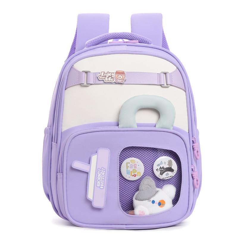 Childrens School Backpack With Large Capacity And Lightweight Oxford Fabric For Kindergarten Students