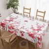 Cherry Blossom Rectangle Table Cloth for Table Decor Holiday Party Waterproof Reusable Tablecloth for Tables Kitchen Dining