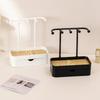 Portable Jewelry Organizer Double Layer Jewelry Storage Rack Jewelry Display Holder  Home Display