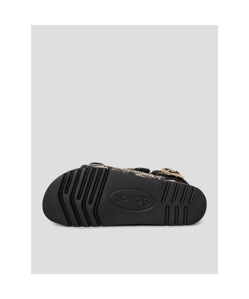 Scholl (Women) Two-Strap Backstrap Cork Sandals White (Hh64K2C211)