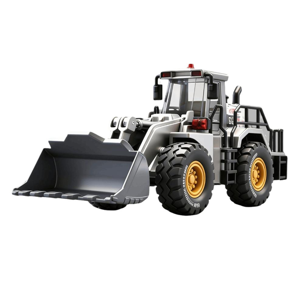 

Pull Back Bulldozer Diecast Model Zinc Zinc Alloy Plastic Construction Truck Toys Kids Truck Style 4