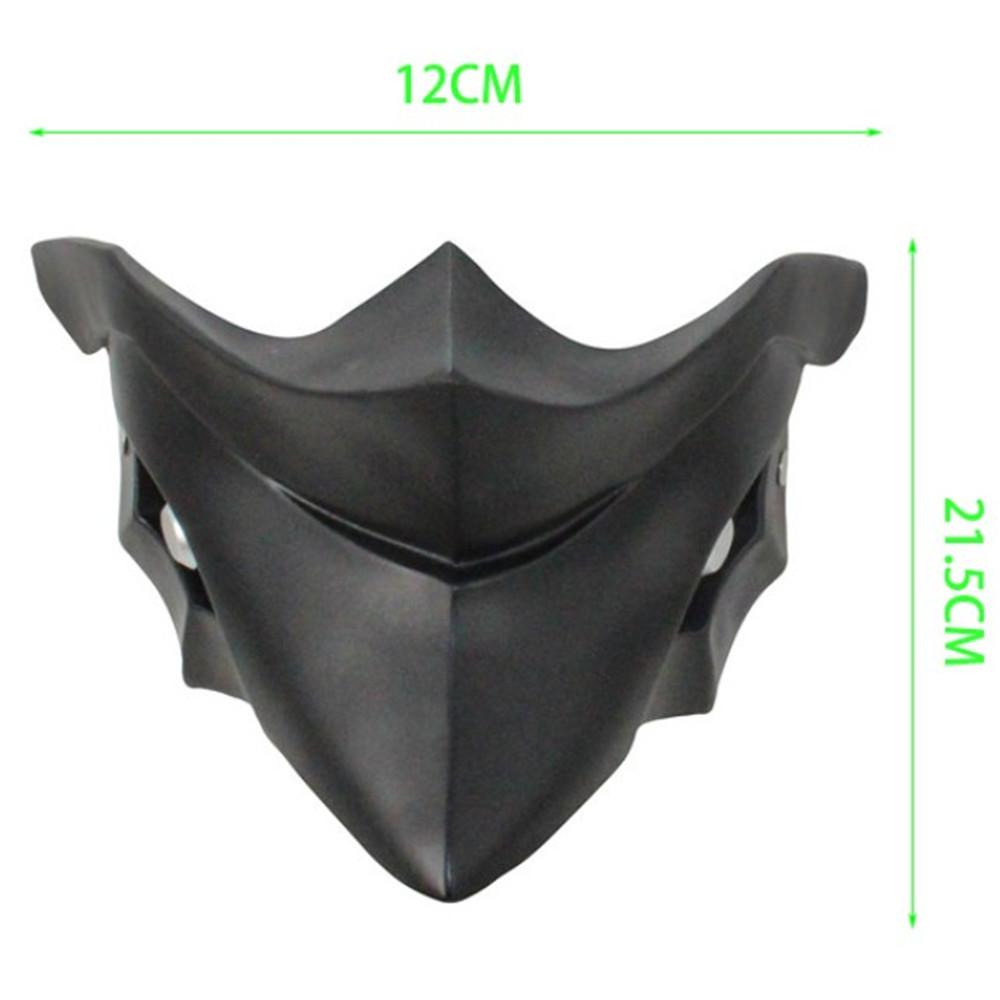 Tokyo Ghoul Kaneki Half Face Mask High Quality Latex Horror Cosplay Accessory For Halloween And Festivals