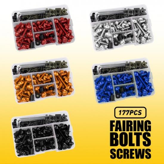 Stainless Steel Fairing Bolts Kit Screws For Suzuki GSXR600 / GSXR750 / GSXR1000