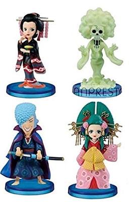 Sběratelská figurka One Piece World Wano Country 6 Sada 4 kusů Nico Robin Brook Koshiba Kyoshiro