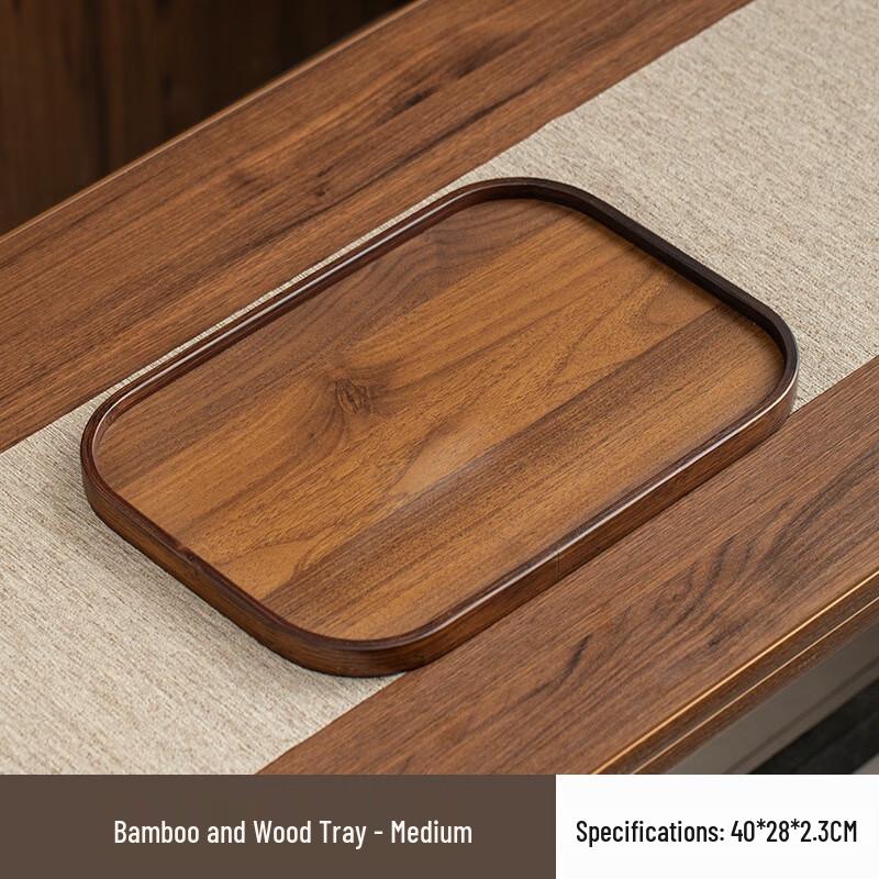Walnut Wood Tea Serving Tray