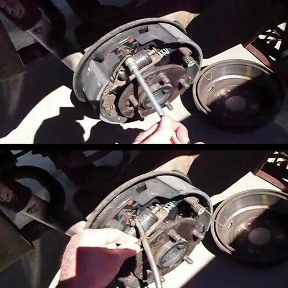 Adjustment Car Drum Brake Spring Plier with Brake Spoon Snap-Ring Pliers Car Installer