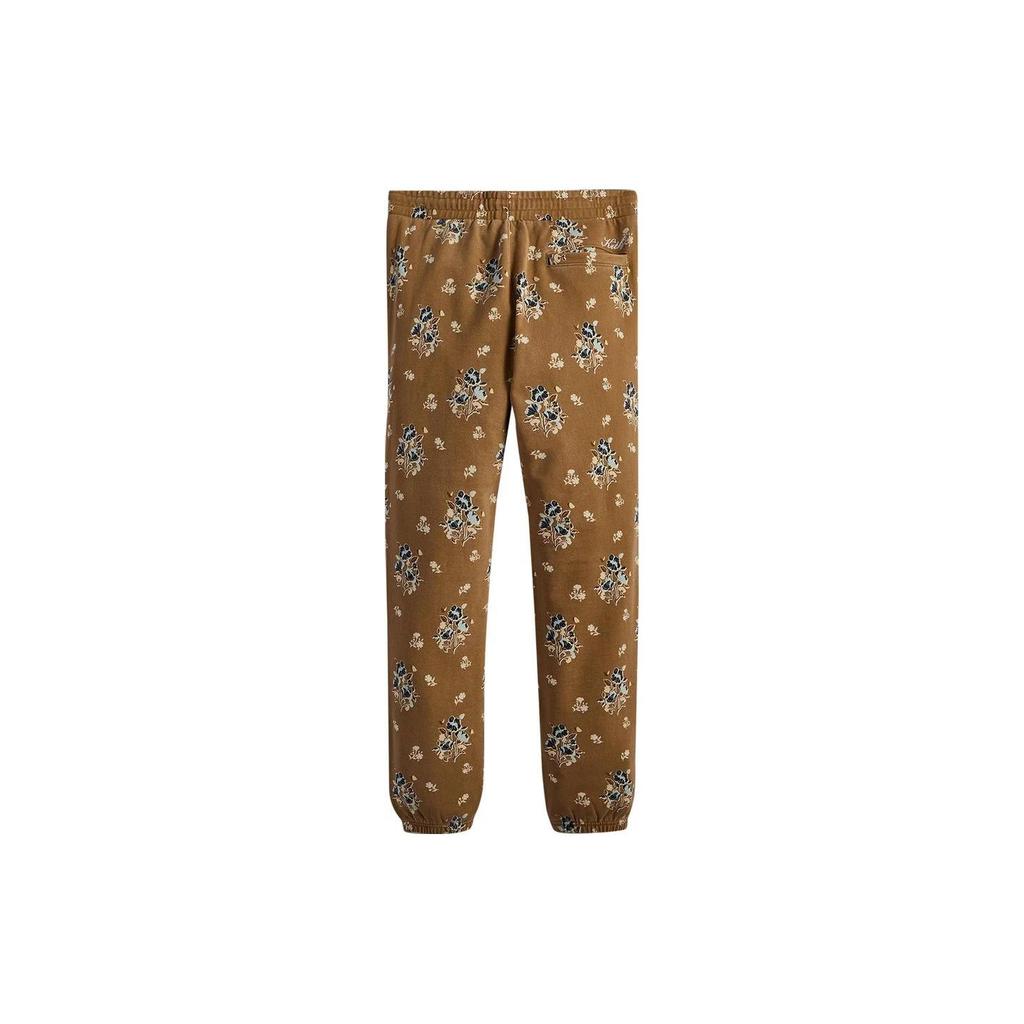 Kith Begonia Floral Williams I Sweatpant Canvas Unisex Bottoms Tan KHM060084-210