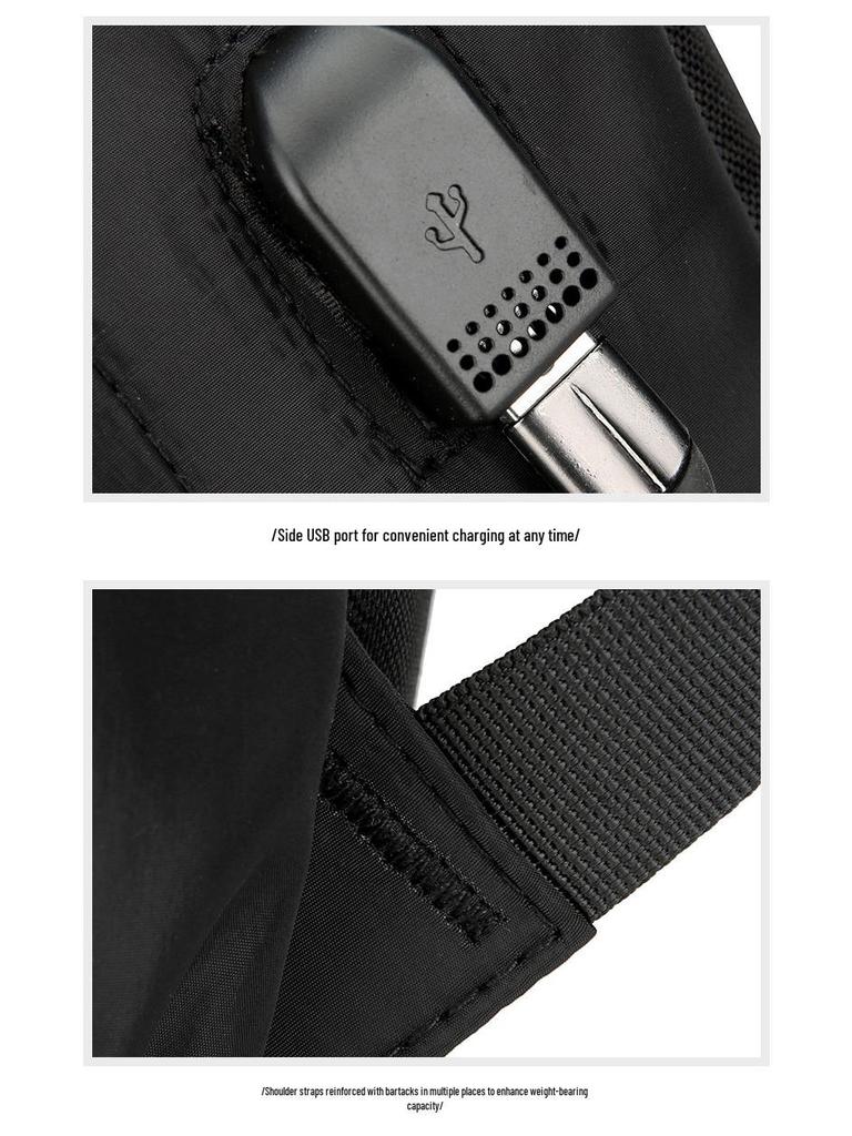 Unisex Large-Capacity Laptop Backpack for Work, Travel, and School