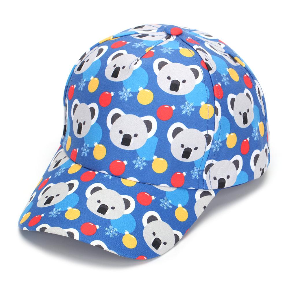 Children's Cartoon Animal Baseball Caps - Spring/autumn - Boys' Cute Beanie Hats - Girls' Sun Hats