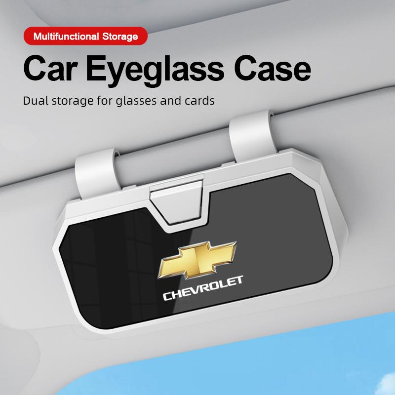 AABHO1 Auto Eyeglasses Storage Box Garage Hand Tools For Chevrolet Spark Silverado Trailblazer Cruze Captiva Lacetti Aveo