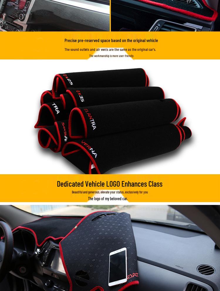 Volkswagen Dashboard Anti-Glare Sun Protection Pad for Tiguan, New Sagitar, Lavida, Jetta, Bora, Santana.