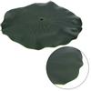 Leaf Swimming Bowl Solar Fountain Decoration for Garden Pond Bird Bath Fish with 29 Cm Diameter