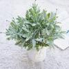 1/2PCS Lagomorpha Leaf Artificial Flowers Fake Plant Wall Vase Home Wedding Photography Decoration Christmas Wreath Material Diy