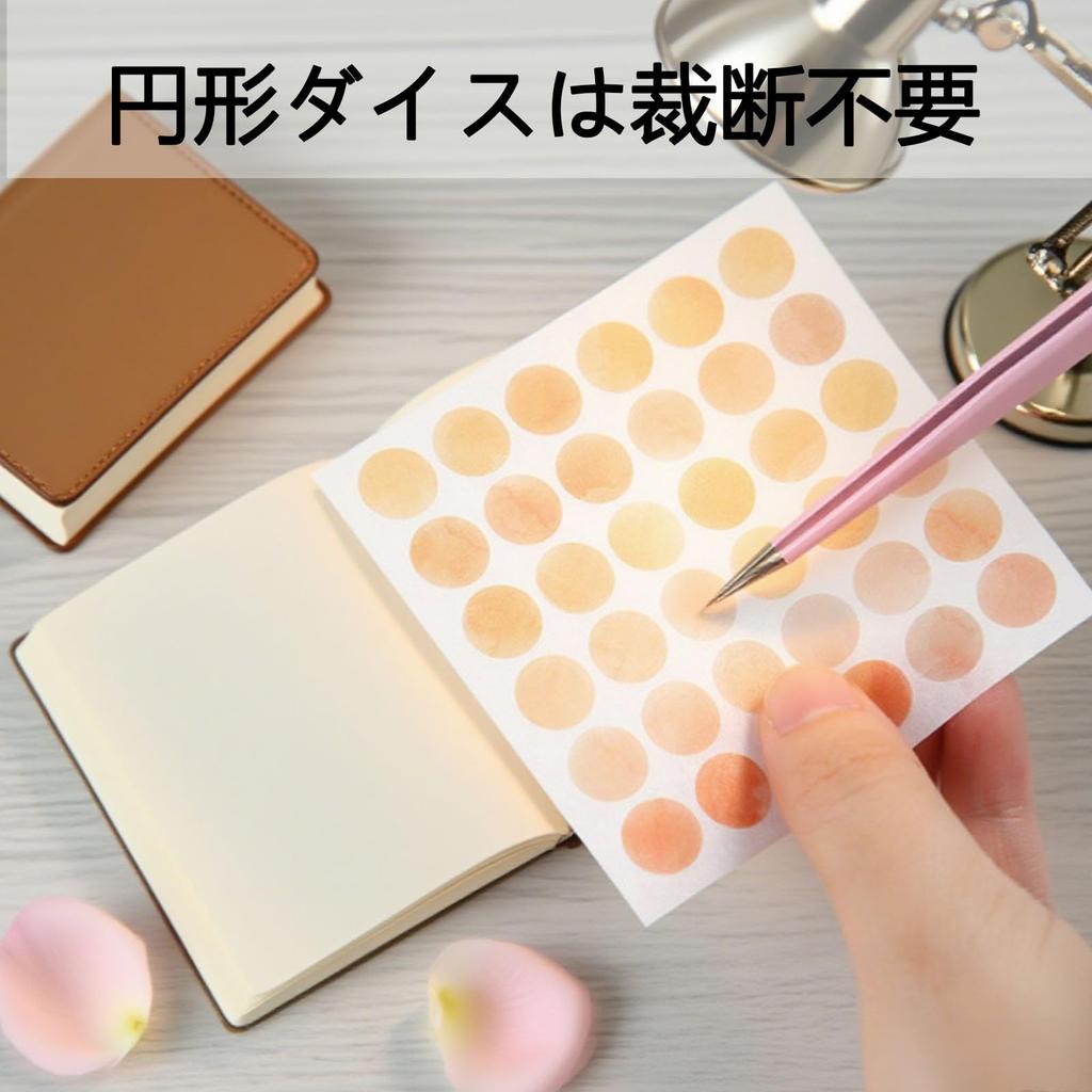 FamGift Bunte Kleine Punkte Einfarbige 100 Verschiedene Farbige Runde Handkonto Planer Einfache Manuelle Beschriftung Collagen Etiketten, Bögen, Aufkleber,