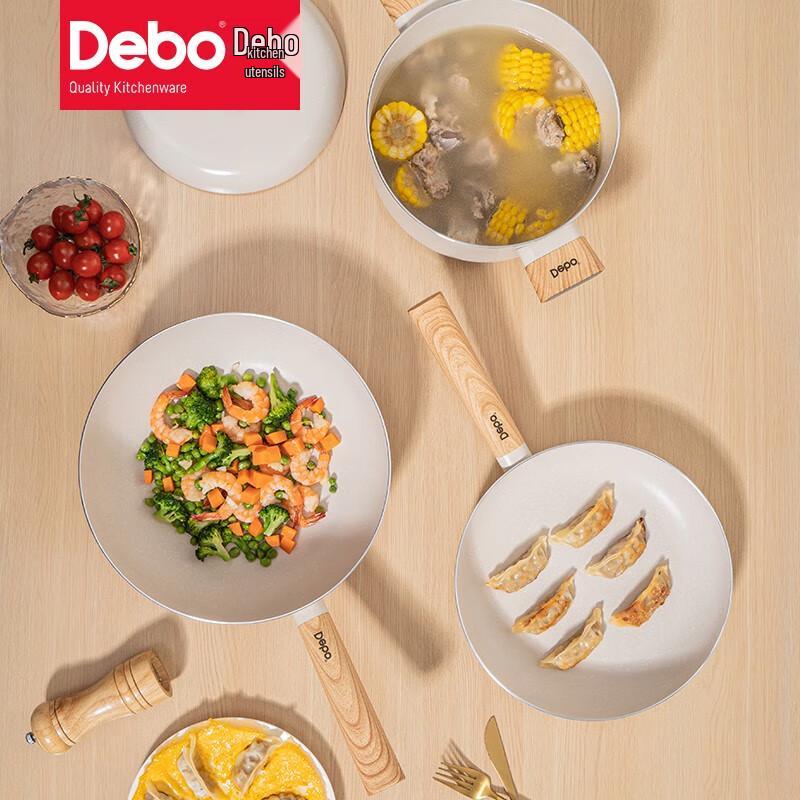 Debo Benisi Non-stick Cookware 3-Piece Set