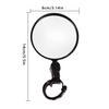 Universal Bicycle Mirror Bicycle Accessories Handlebar Rearview Mirror  Rotate Wide-angle For MTB Road Bike Cycling