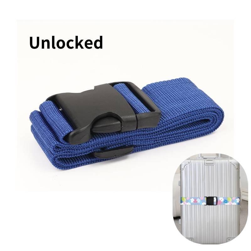 Durable Luggage Strap Cross Packing Belt Secure Travel Bag Protective Tightening Reinforcement Rope
