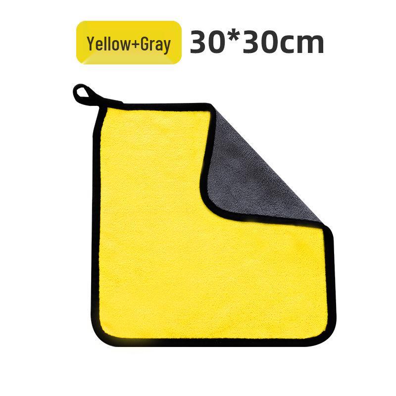 Non-Marking, Absorbent, Lint-Free Car Wash Towels - Thick, Large, and Durable Auto Cleaning Cloth Set