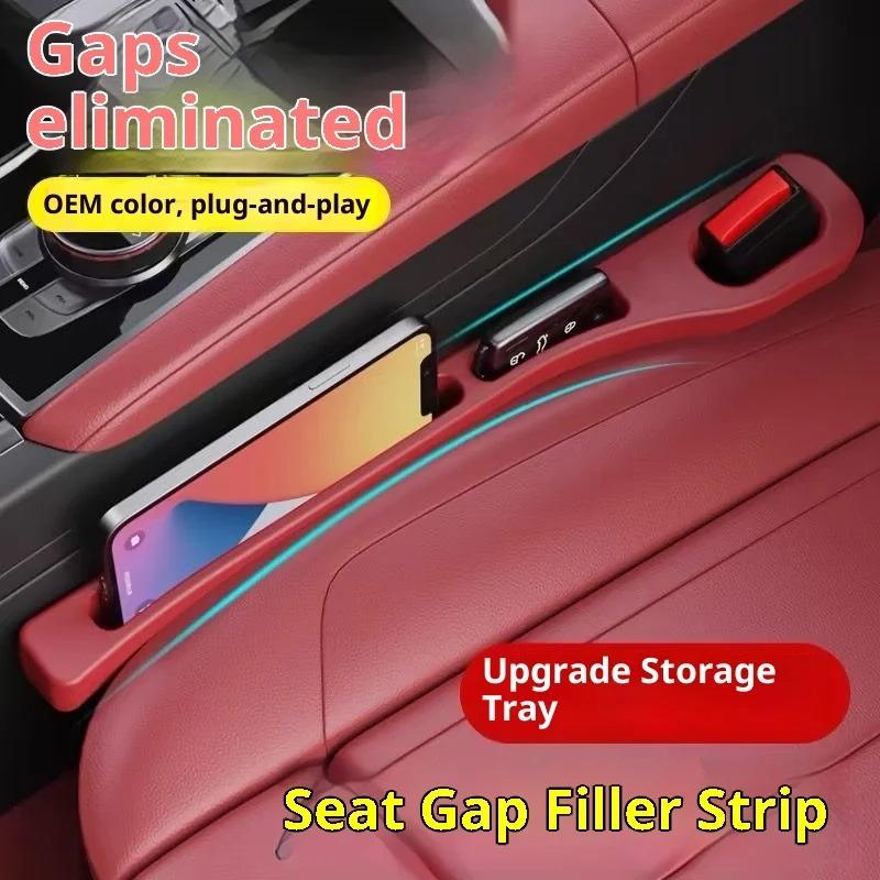 2 Pezzi Strisce Riempitivo Spazio Sedile Auto Forniture per Organizzazione Sedile Strisce Riempitivo a Prova di Perdite Kit Decorazione Interni Accessori Applicabile a Tutti i Modelli di Veicolo