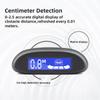 Car Auto Parking LED Parking Radar With 4 Parking Sensors Backup Car Parking Radar Monitor Detector System Backlight Display