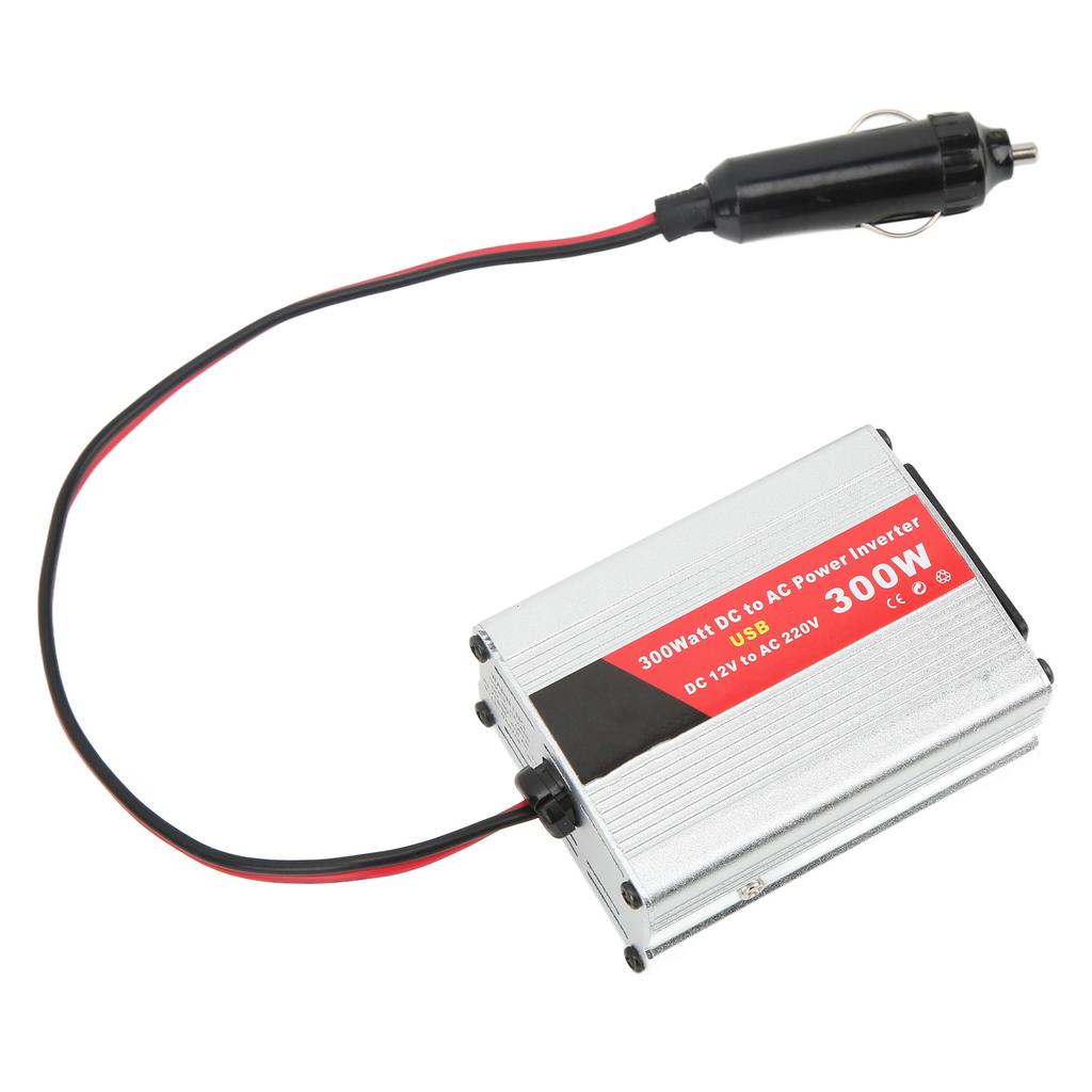 Modified Sine Wave Inverter Peak 300W Car Power Inverter DC 12V To 220V AC Converter for Laptops