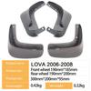 Chevrolet Lova 2006-2008 Tire Mudguards
