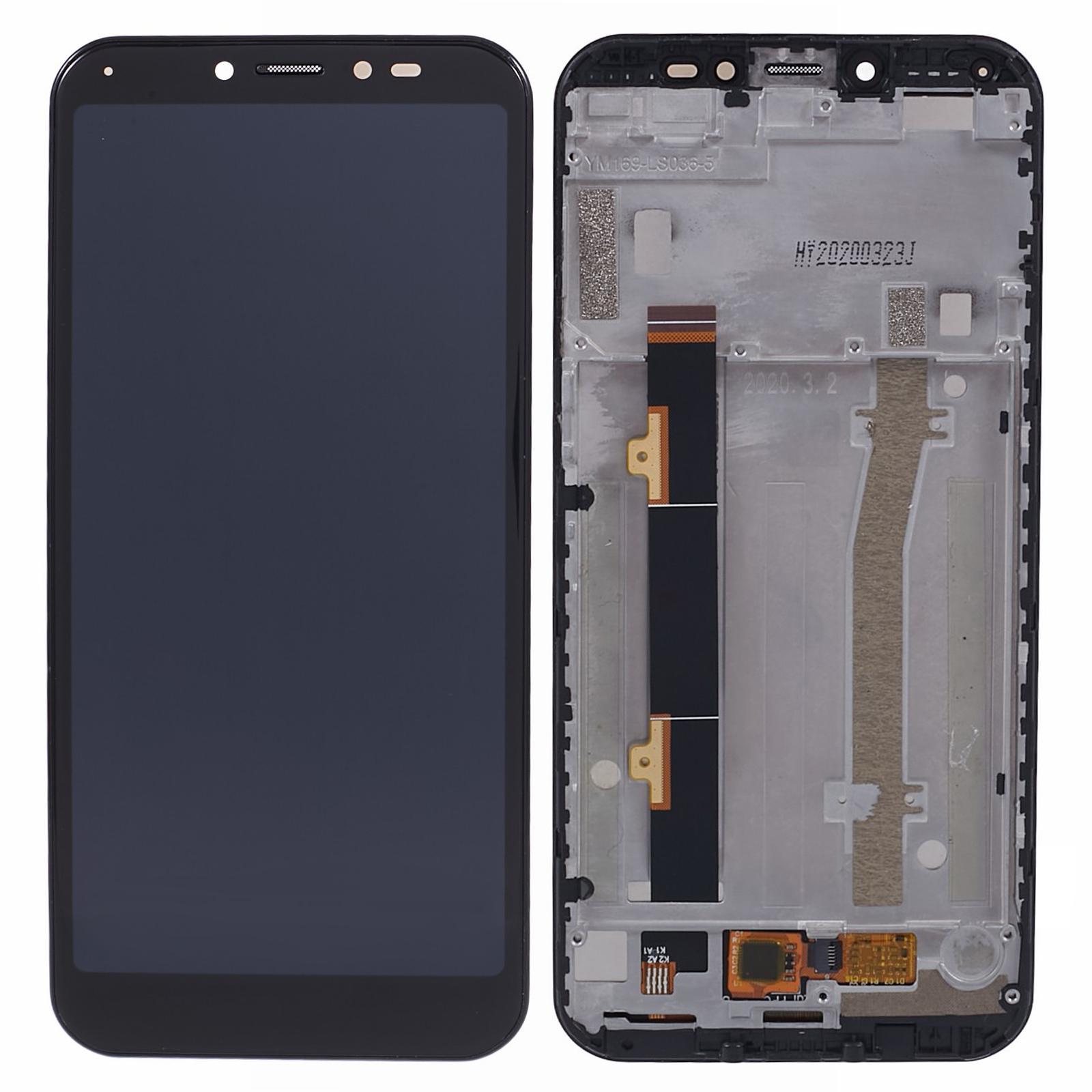 

For TCL L10 Grade B LCD Screen and Digitizer Assembly+Frame Replacement Part (without Logo) A